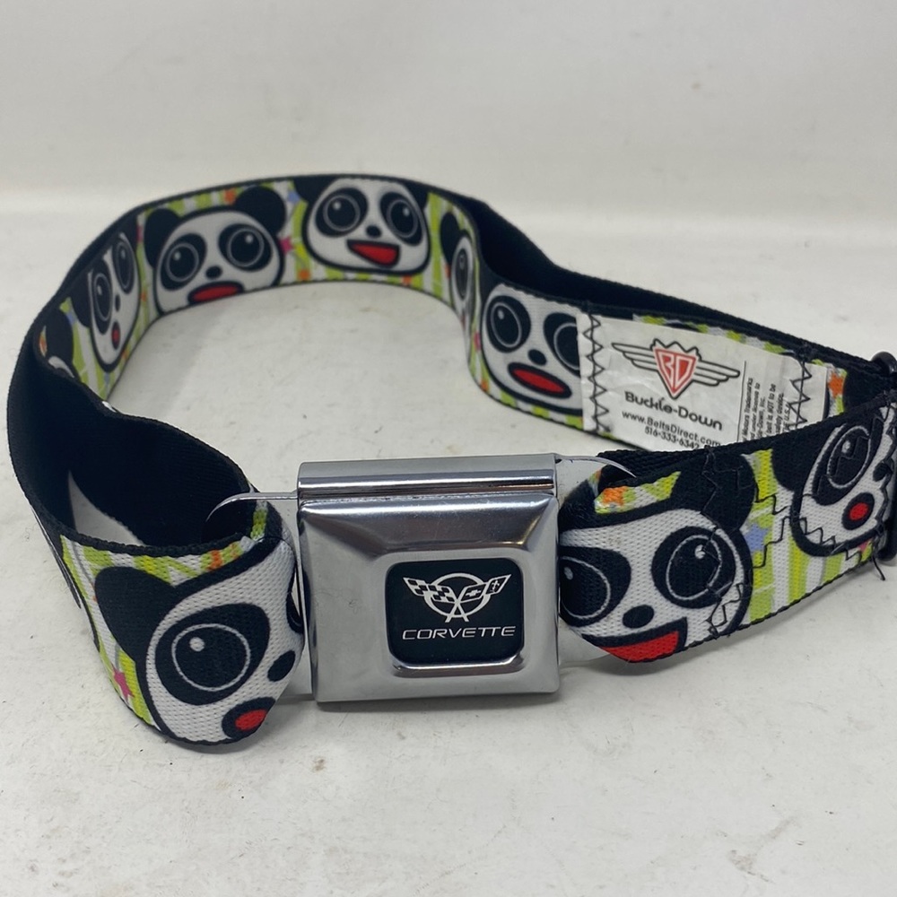 corvette buckle down belt GM trademark